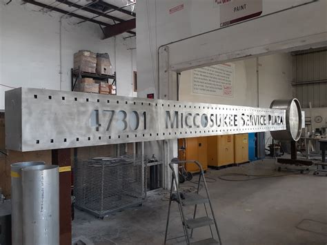 metal fabrication signage|sign manufacturer near me.